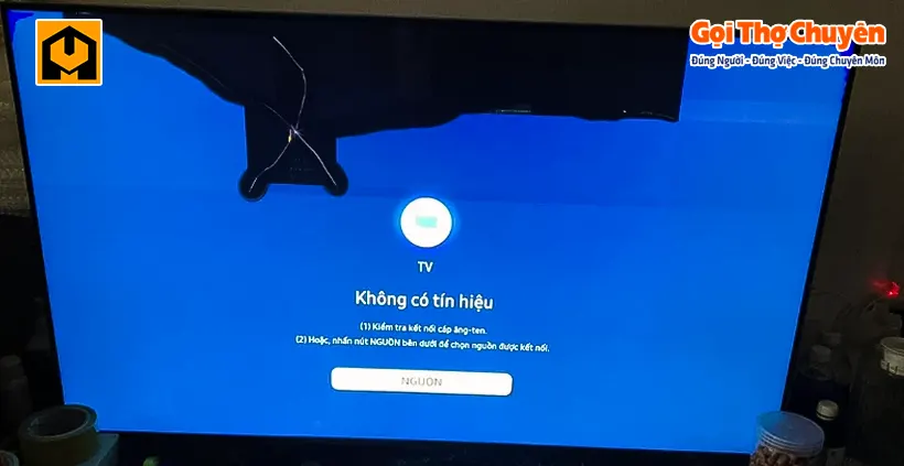 thay màn hình tivi hải phòng - màn hinh tivi bị vỡ