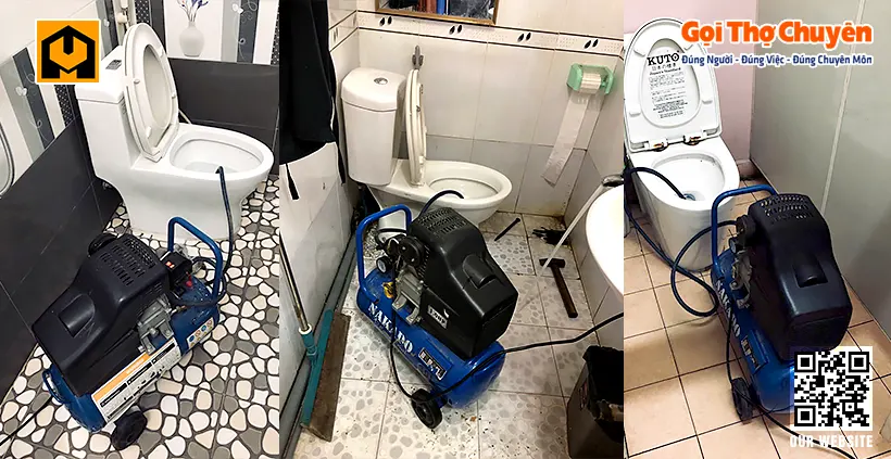 Thông tắc cống tại Hải Phòng