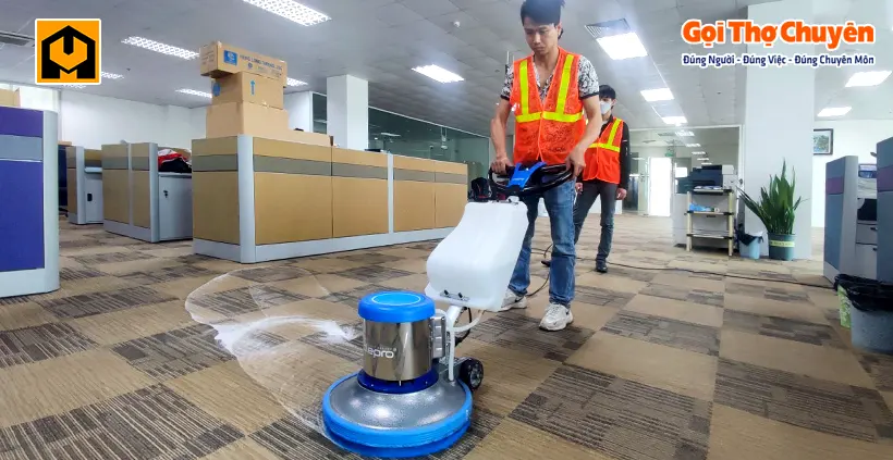 giặt thảm văn phòng hải phòng