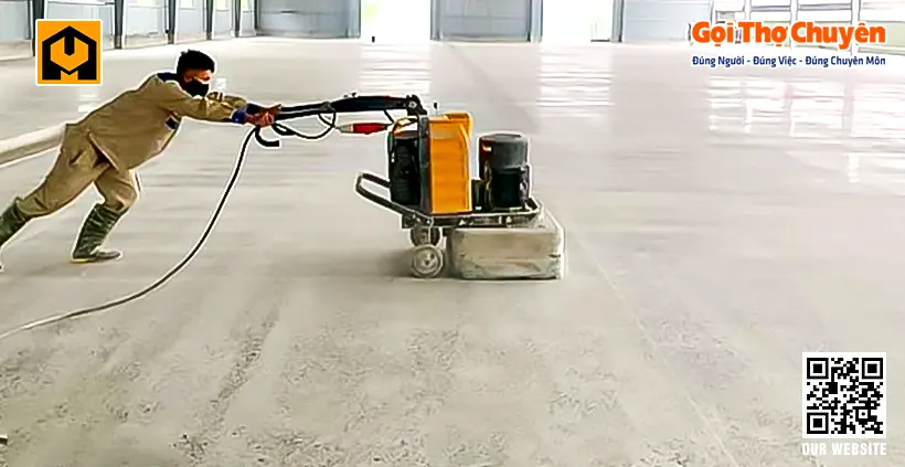 Mài sàn bê tông tại Hải Phòng